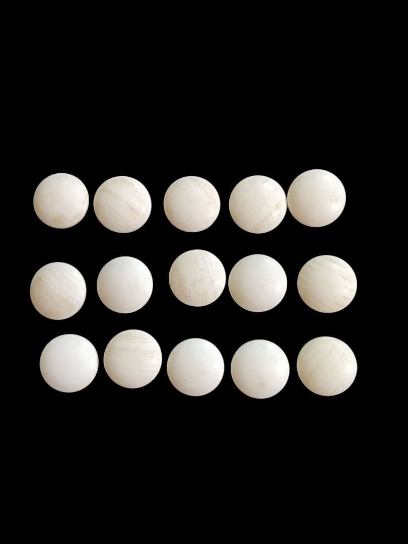 囲碁　鱗屋精製 碁石　本蛤碁石　那智黒碁石　碁笥　一套　共布共箱