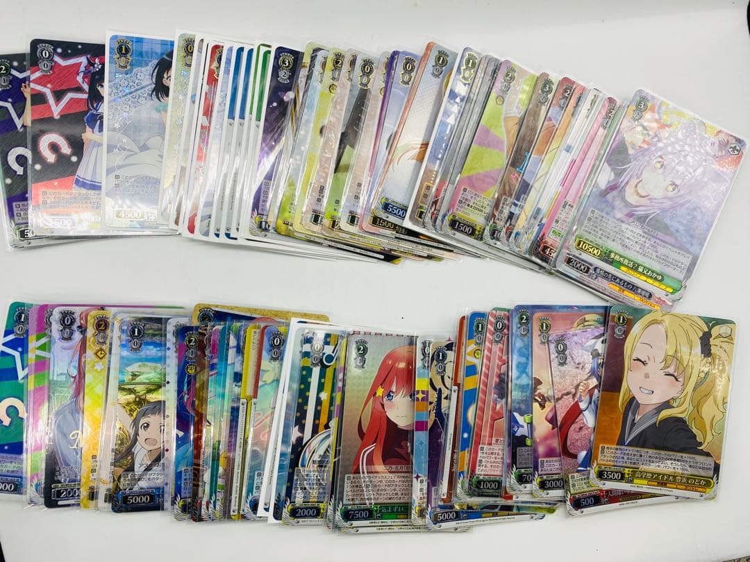 ヴァイスシュヴァルツ　ホイルカード約1000枚セット　SR RRRなど　まとめ