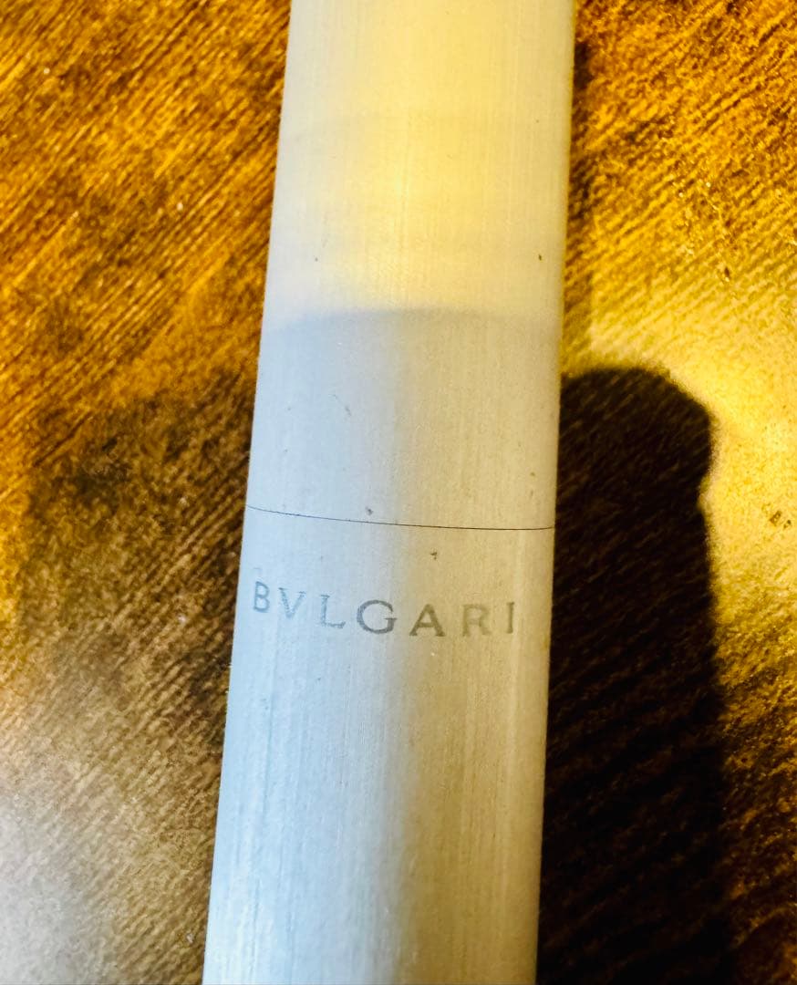 ブルガリ ツイスト式ボールペン エキセントリック ゴールドカラー