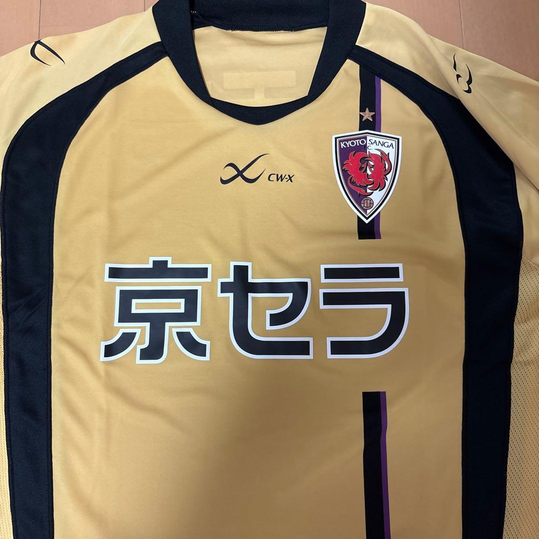 レア！　京都サンガ　ユニフォーム　L ワコール　ゴールド