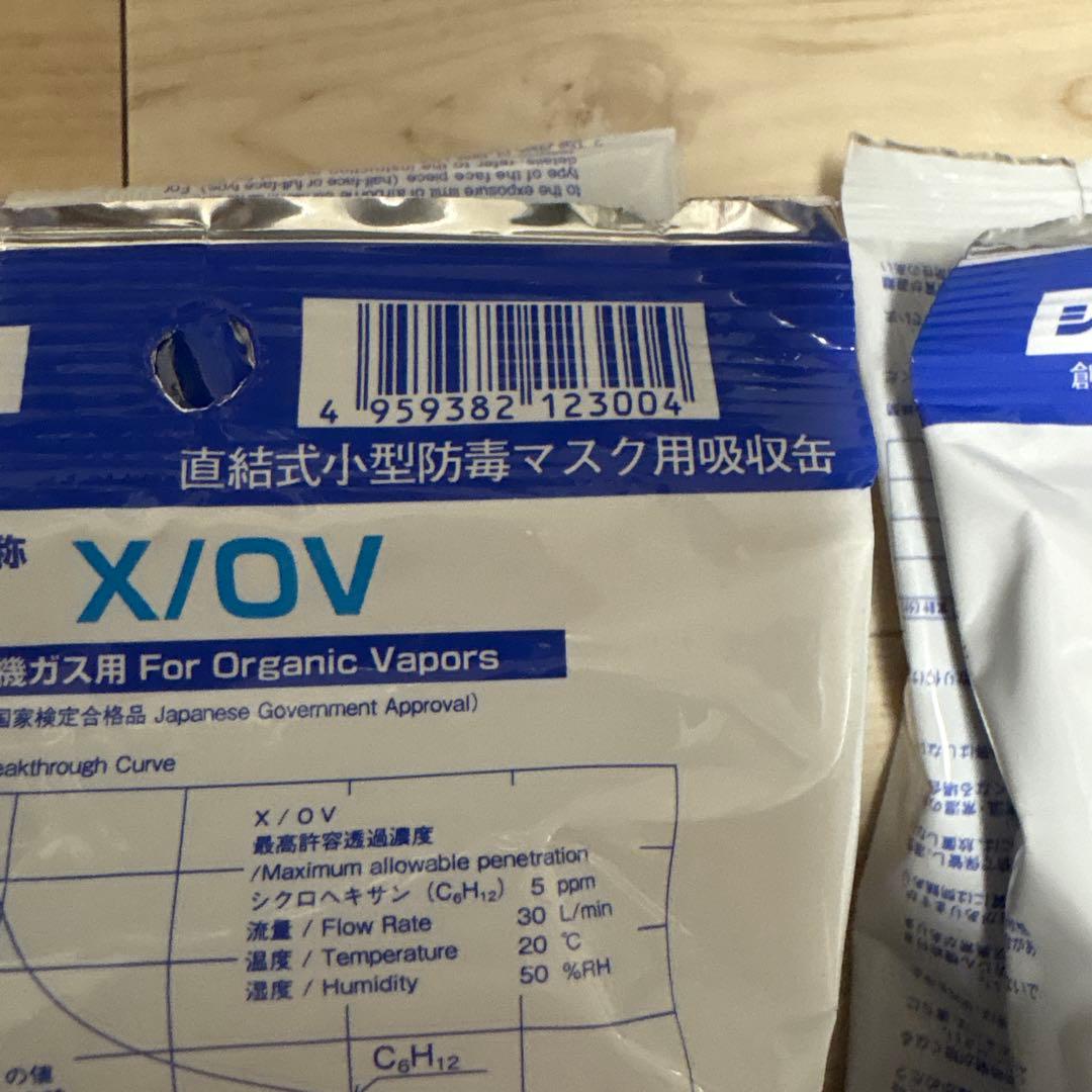 無茶苦茶　安い　防じんマスク RS2 2 取替フィルター　 吸収缶　セット