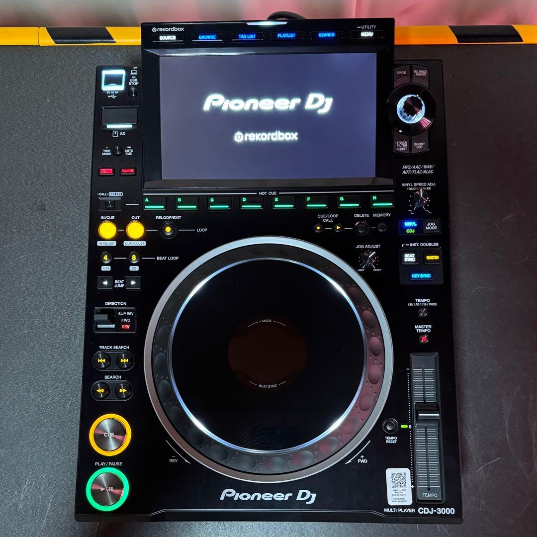 Pioneer DJ(パイオニア)CDJ-3000メディアプレーヤー (2台)