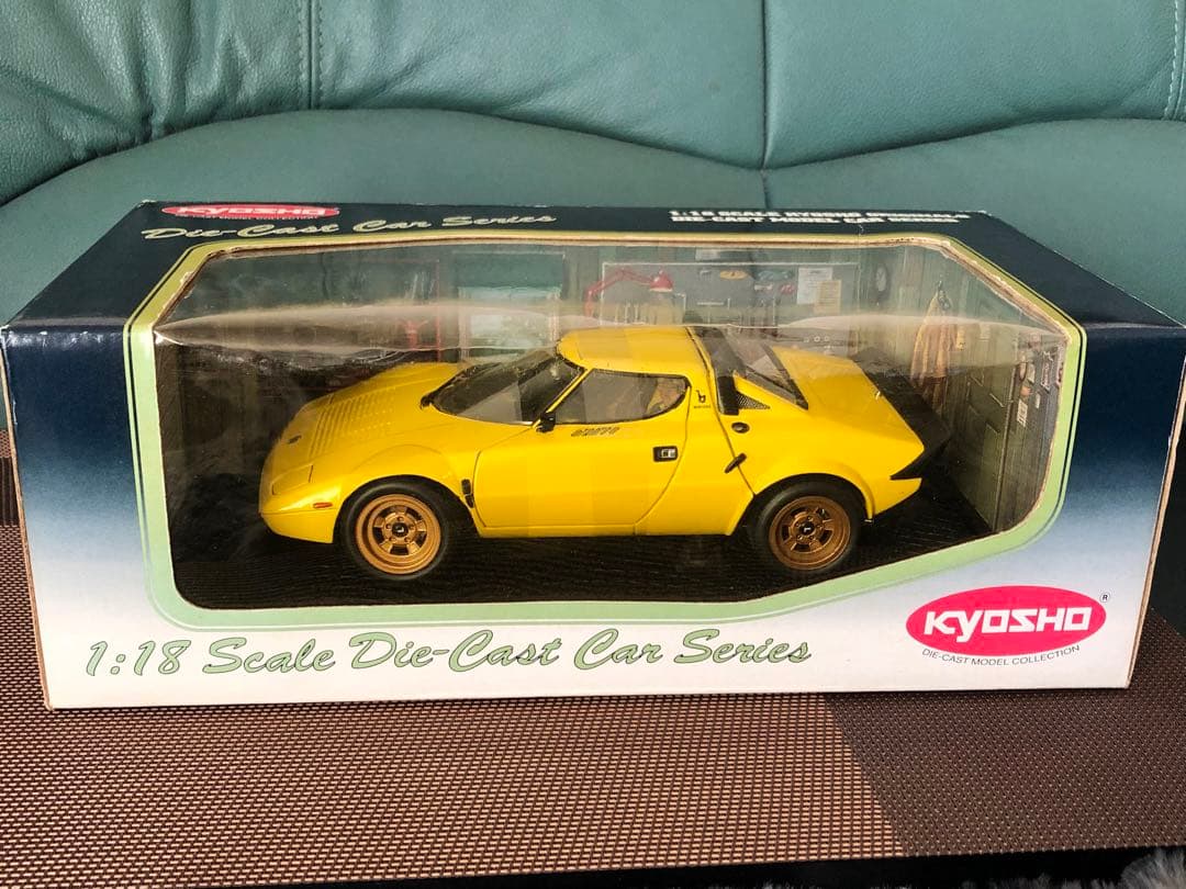 ★絶版！￼￼京商1/18 ランチア ストラトス￼ HF イエロー￼