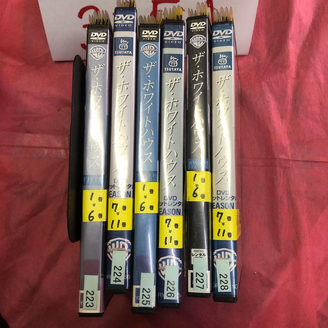 【送料無料】ザ・ホワイトハウス　シーズン1〜7 全77巻　レンタル落ち DVD