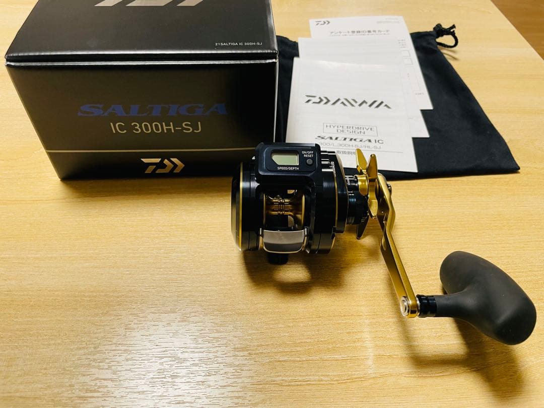 DAIWA ソルティガSALTIGA IC 300H-SJ ベイトリール