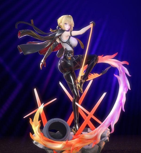 イヴリン 1/7 ゼンレスゾーンゼロ ゼンゼロ ガレキ 未塗装未組立