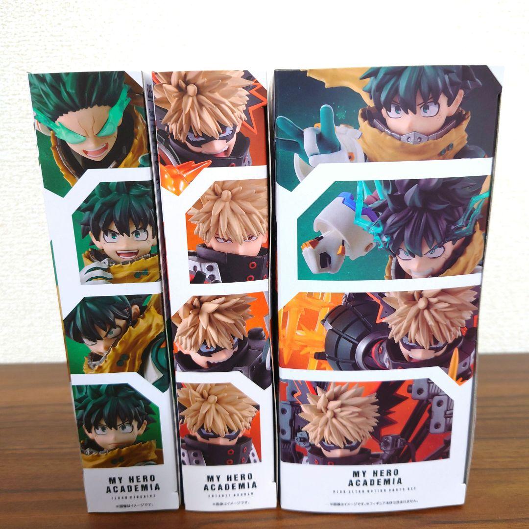 僕のヒーローアカデミア　S.H.F　緑谷出久　爆豪勝己　オプションパーツセット