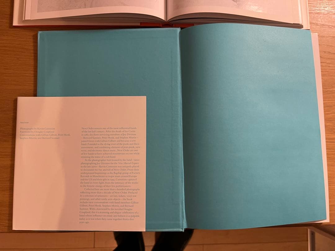 neworder joydivision写真集セット　KEVIN CUMMINS