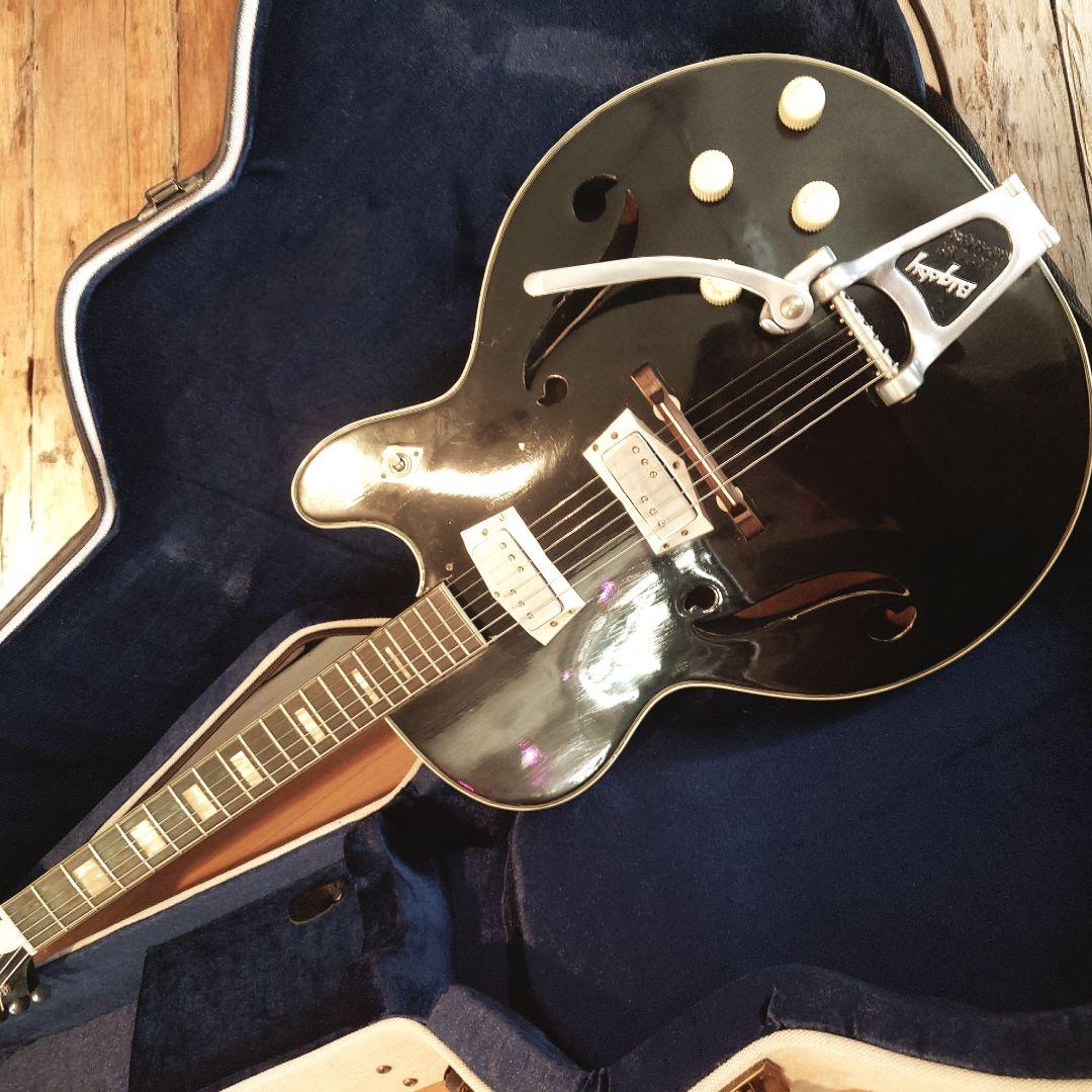 ⭐*♪様 【動画】Silver tone ビンテージ ギター セミアコ 62年製