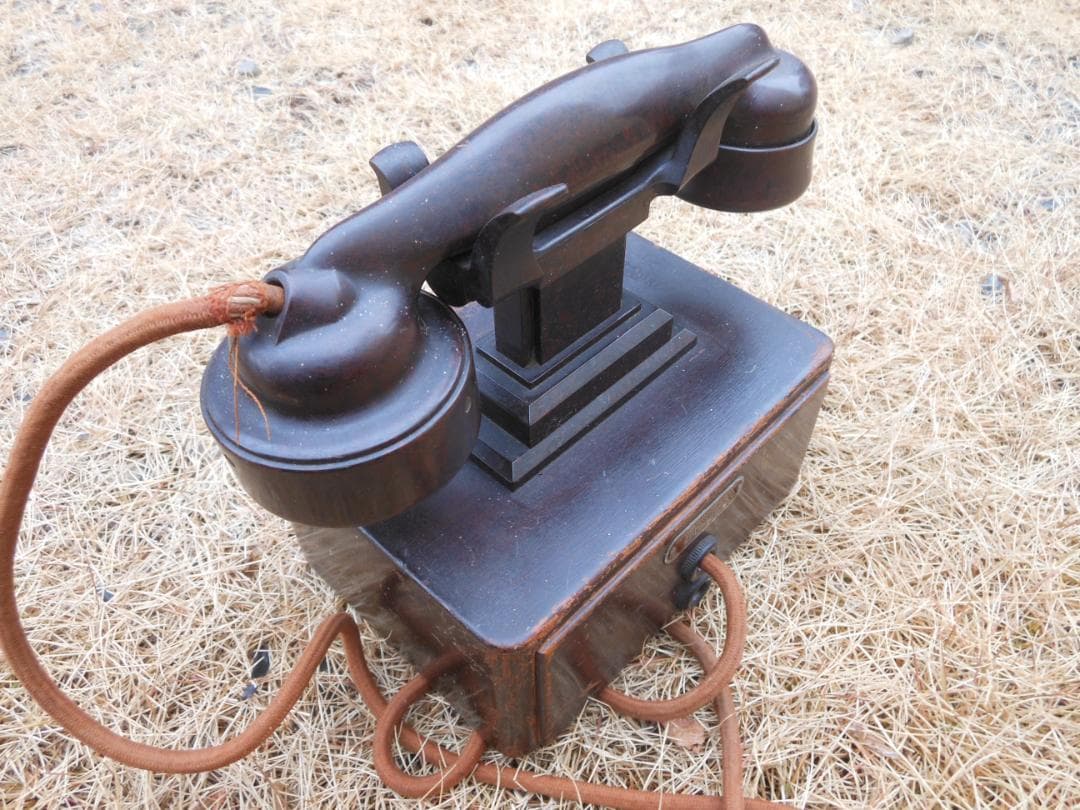 アンティーク　電話機　インターフォン　英国製　ディクトグラフ電話システム