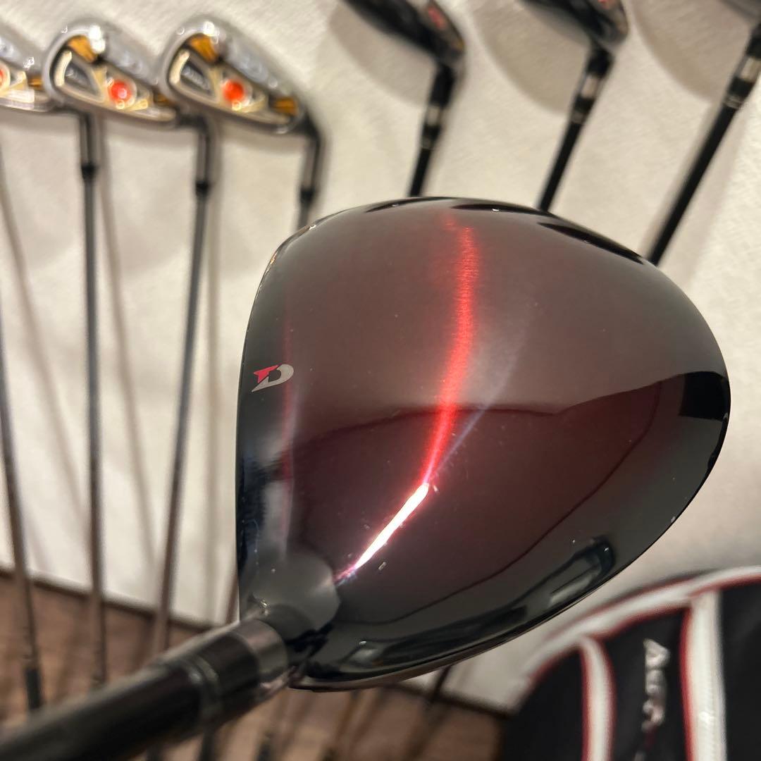 美品DAIWA13本アドバイザー　ロイヤルX　メンズ R ゴルフセット