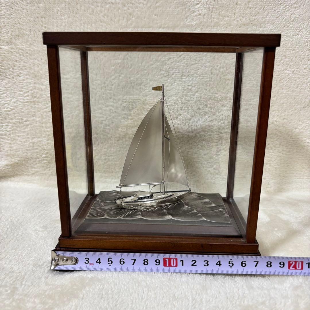 ヨット 置物 関武比古 SEKI STERLING 960 刻印 銀製 シルバー