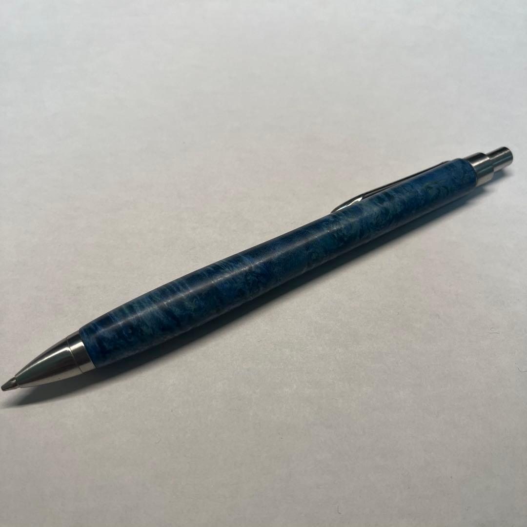 woodpen craft ウッドペンクラフト スタビ ブルーシャープペンシル