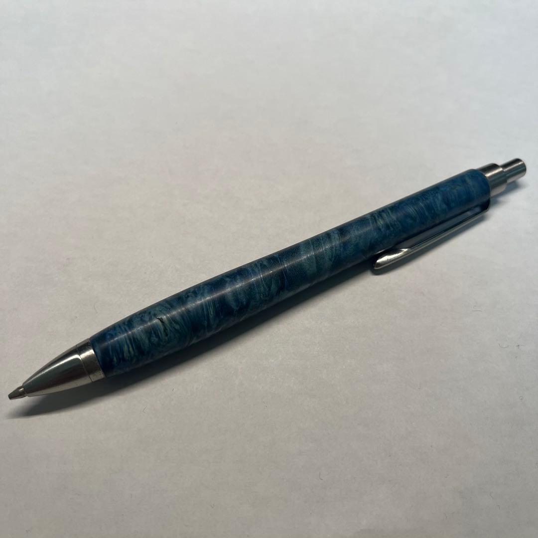 woodpen craft ウッドペンクラフト スタビ ブルーシャープペンシル