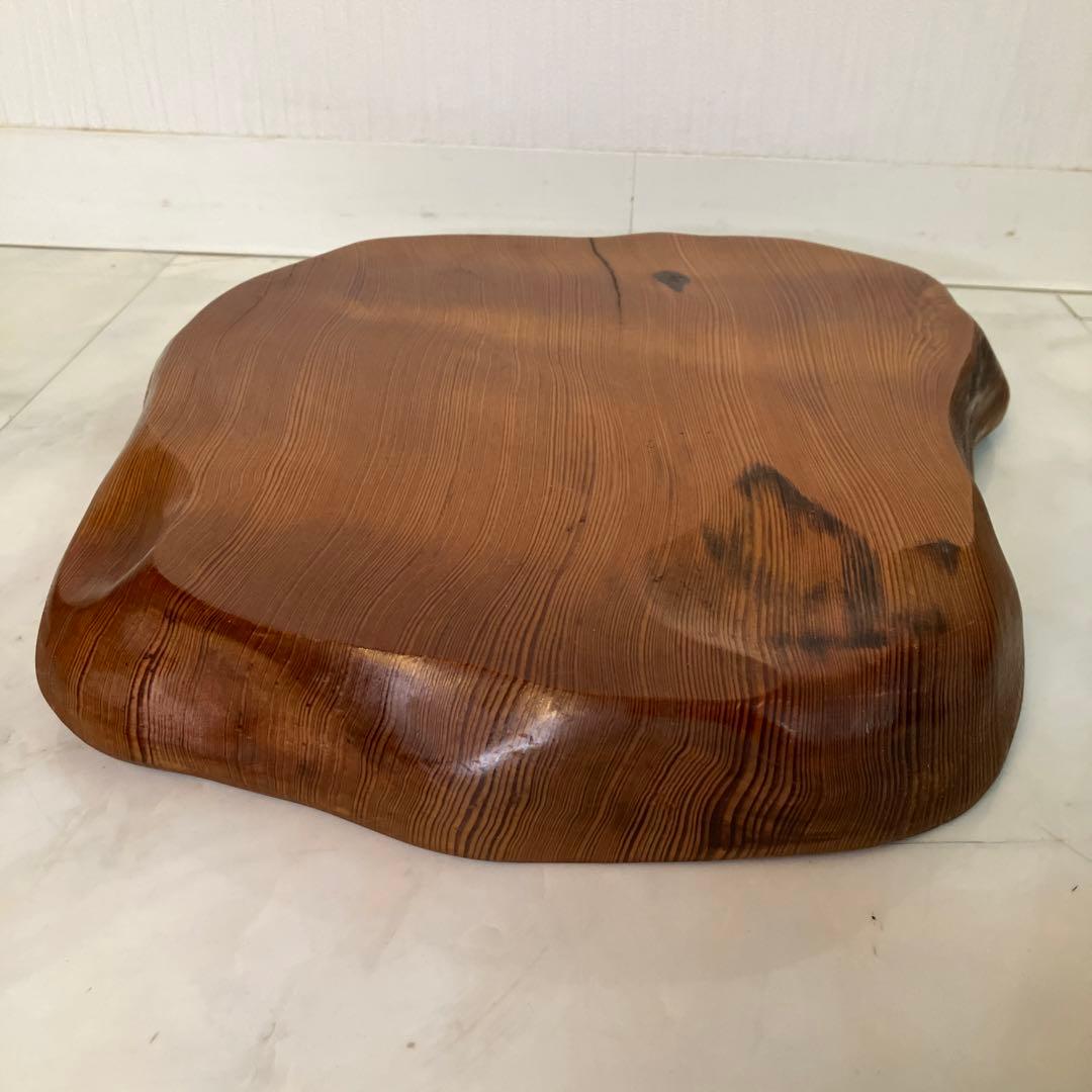 希少　特大壺　壺　屋久杉工芸品　屋久杉壺　特大壺　台座セット