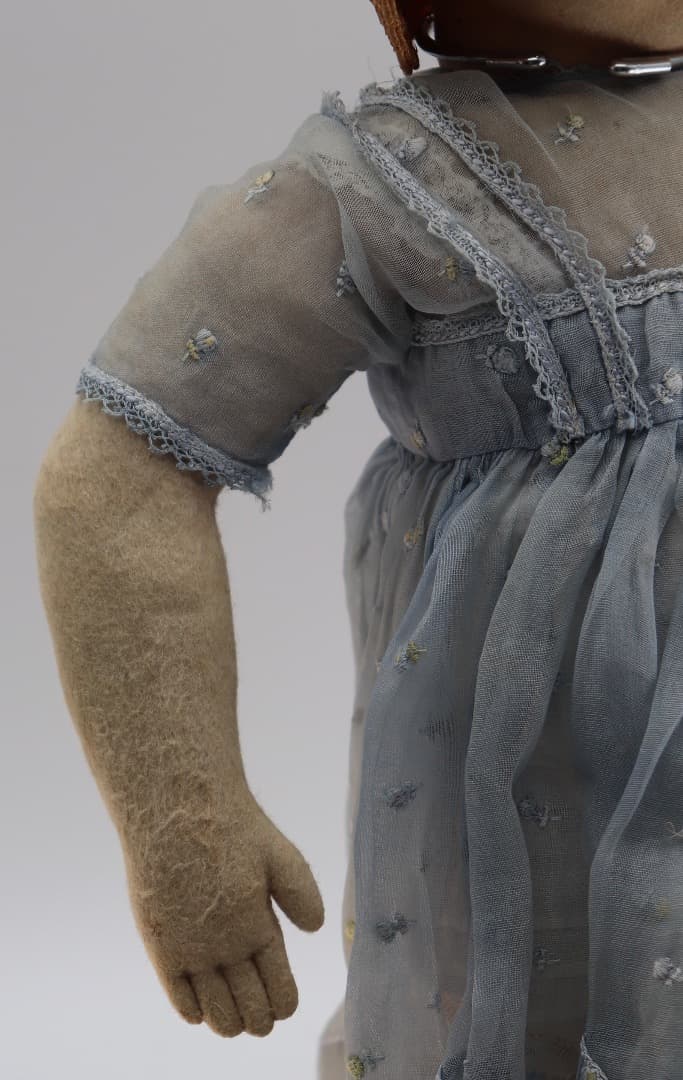 アンティーク・レンチ・ドール 45cm 虫喰いあり LENCH DOLL