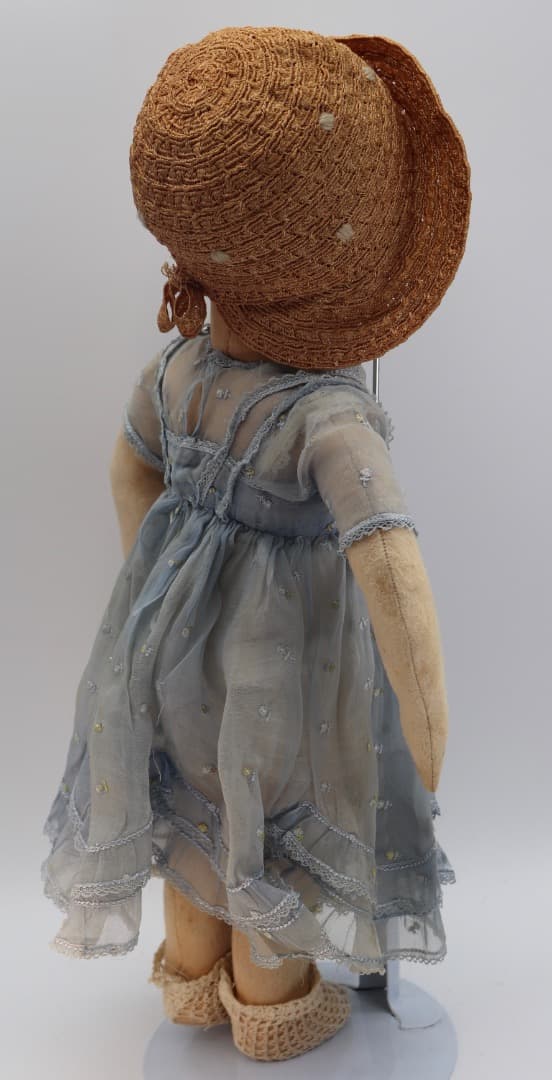 アンティーク・レンチ・ドール 45cm 虫喰いあり LENCH DOLL