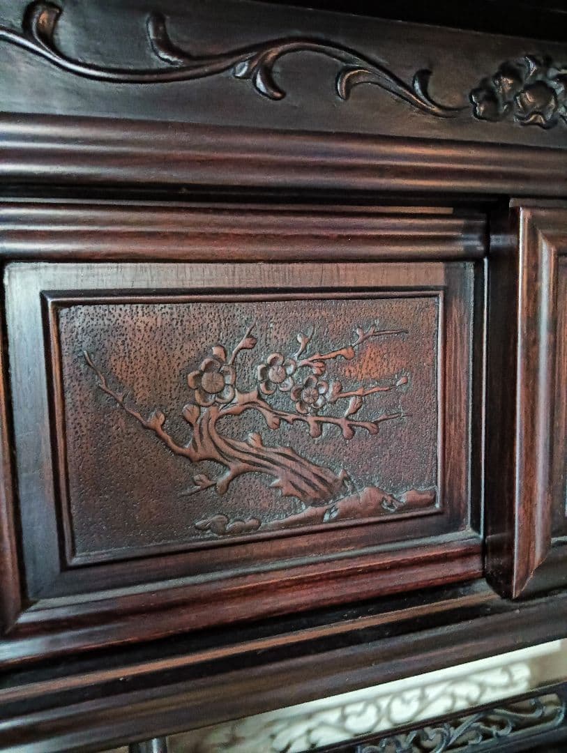 茶棚　茶箪笥　和タンス　アンティーク飾り棚