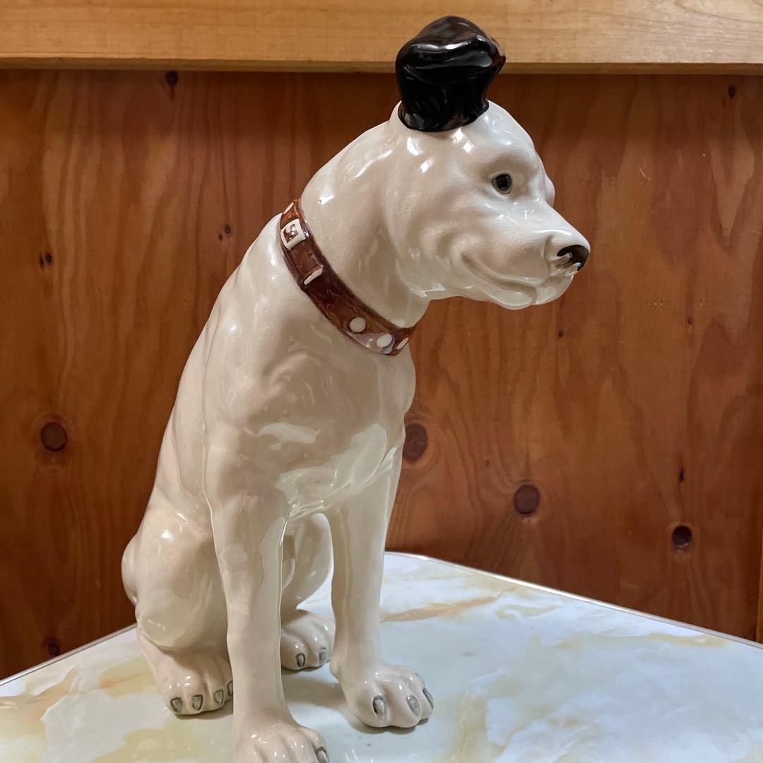 ビクター犬　ニッパー　大きめサイズ　犬　置物　ヴィンテージ
