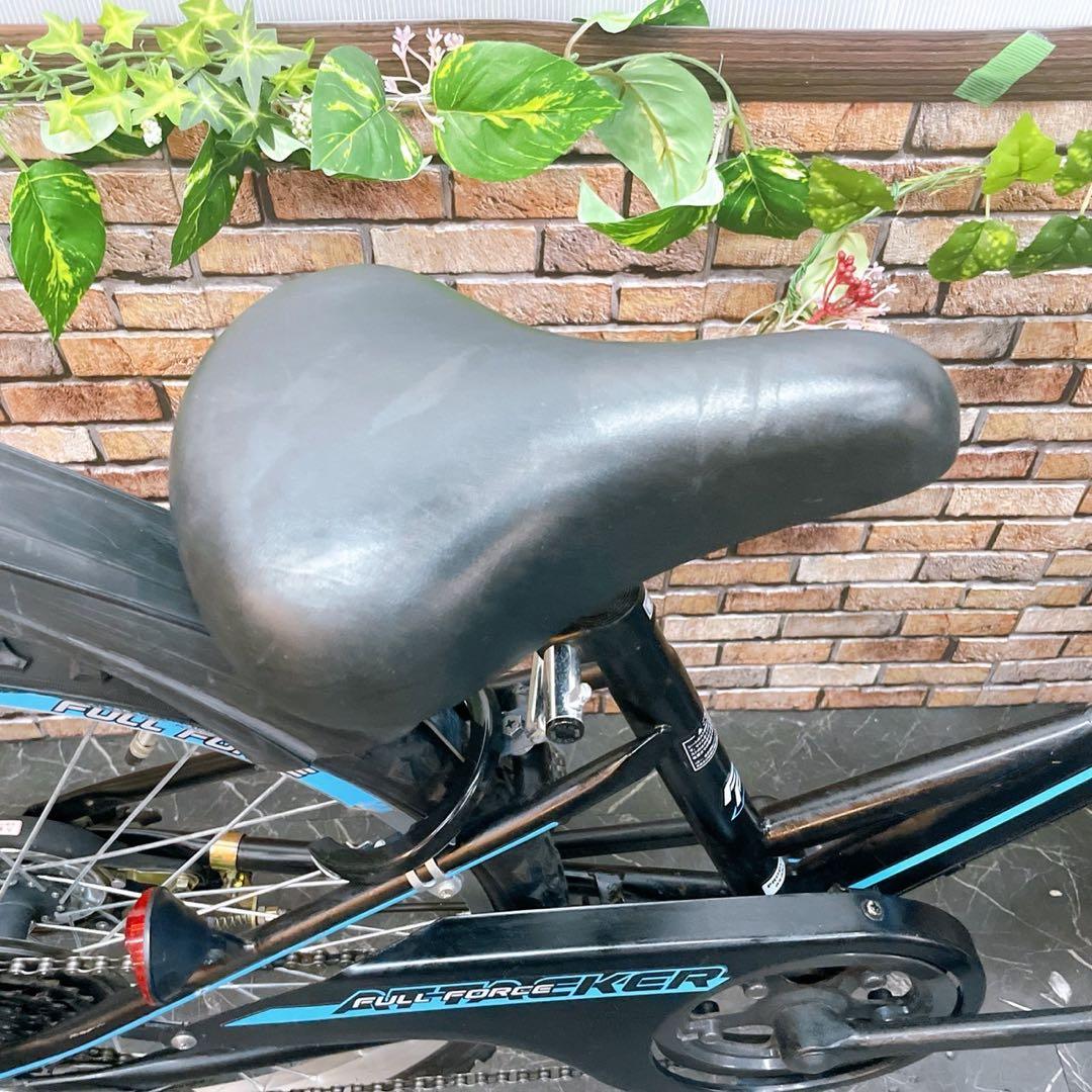 【23】子供用自転車 子供車 FULC FORCE ブラック 24インチ