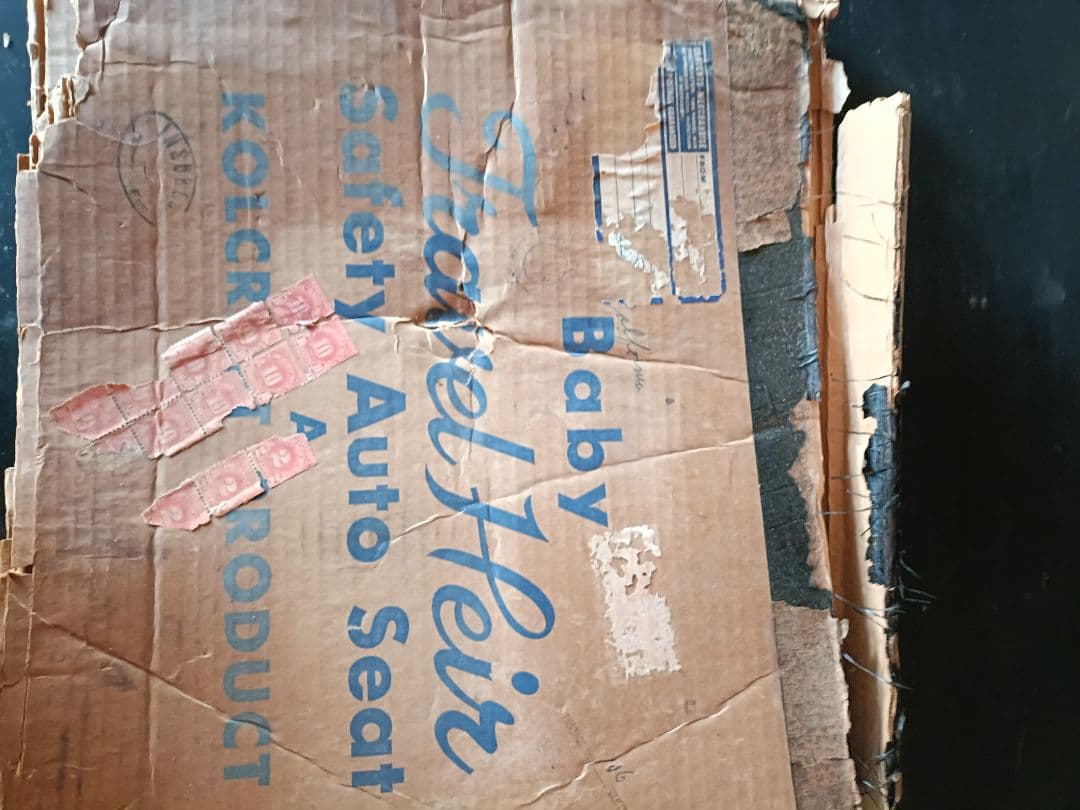 70年前　1957年製　奇跡　空冷　チャイルドシート