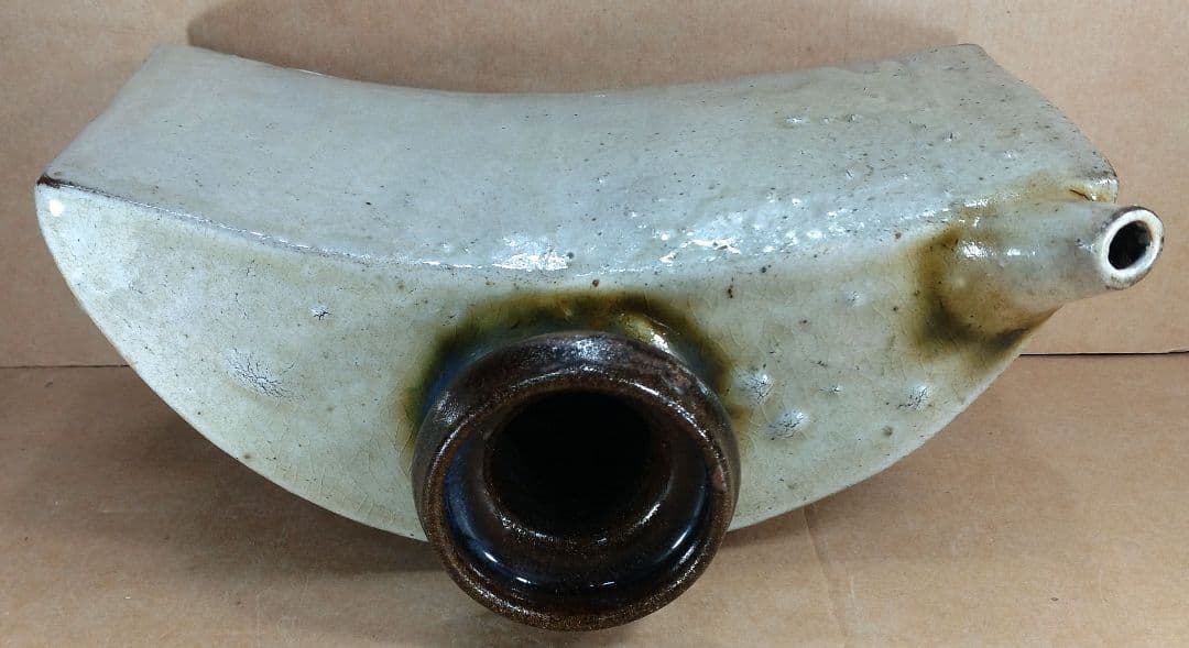 【本物保証】金城次郎 海老抱瓶 共箱 栞 美品 最大級ｗ29㎝ 壷屋焼 人間国宝