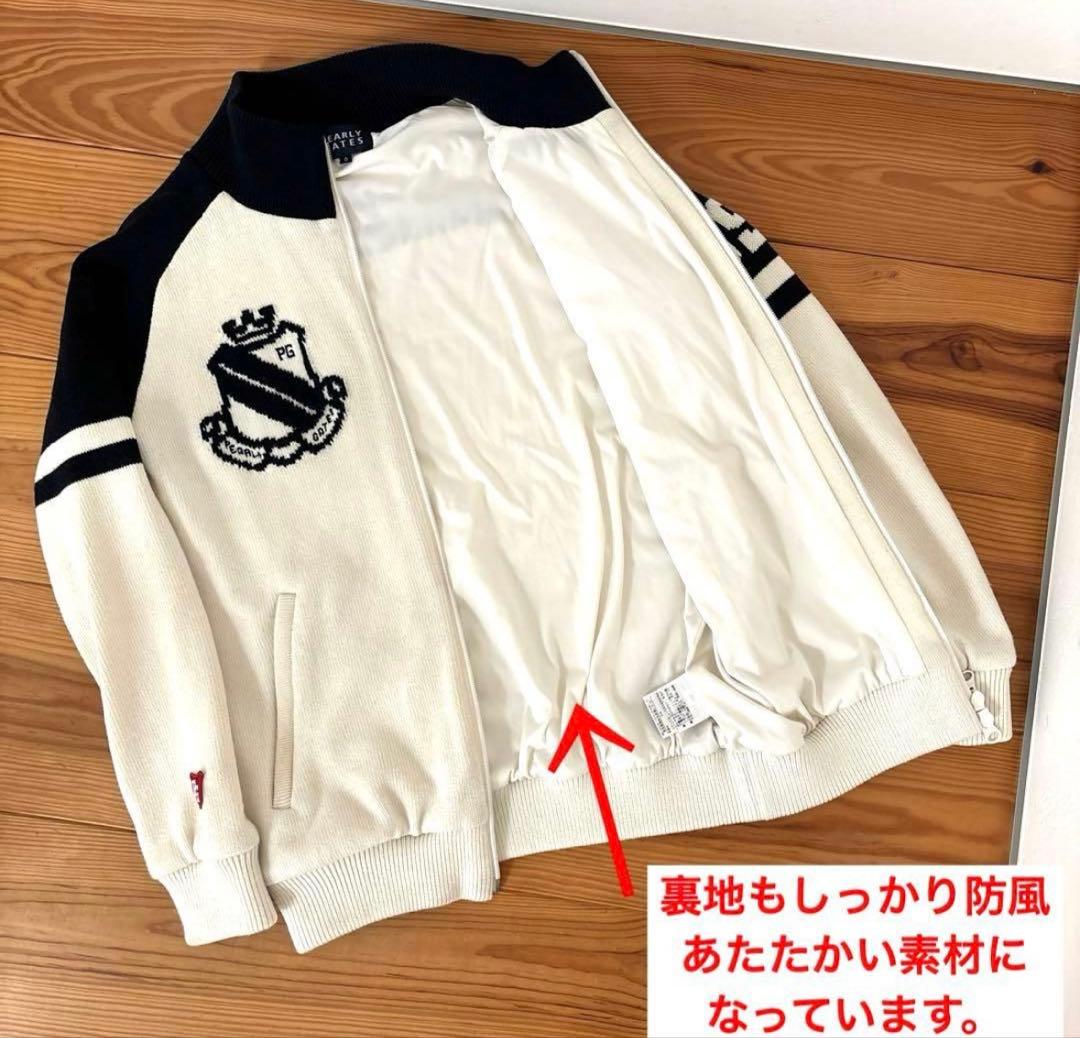 PEARLY GATES パーリーゲイツ ニットフルジップパーカー　0