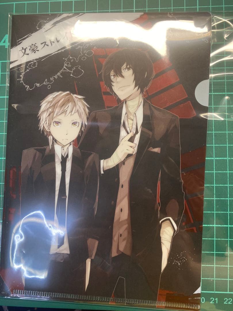 文豪ストレイドッグス　文スト クリアファイル　太宰　国木田　中島　宮沢　鏡花