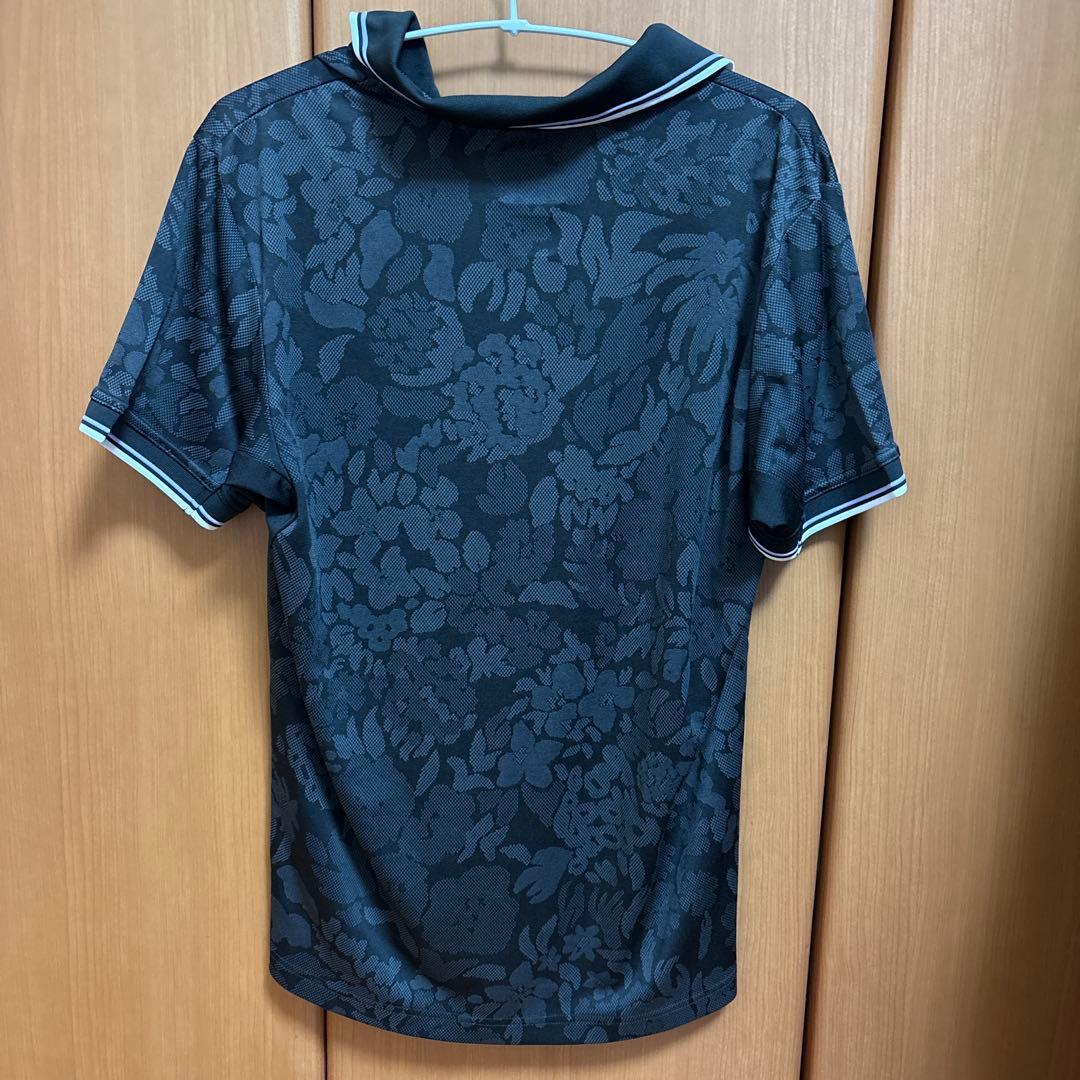 YONEX 吸汗速乾 花柄ポロシャツ