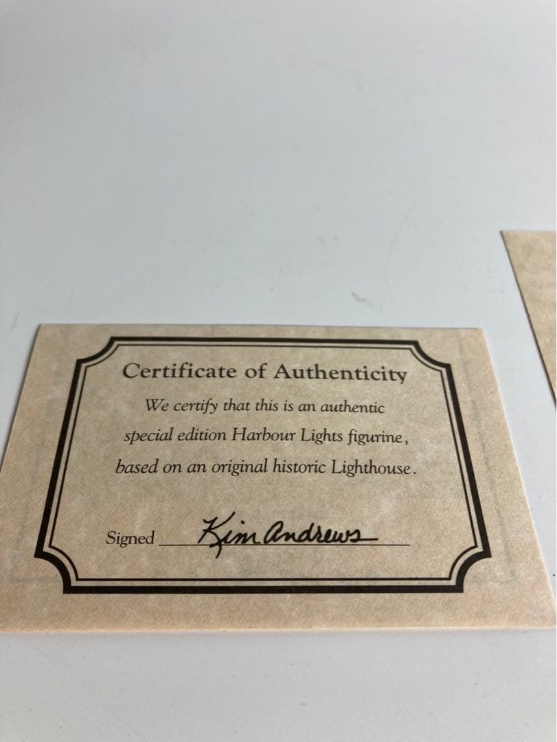 工芸品 Harbour Lights Minot's Ledge Lighthouse