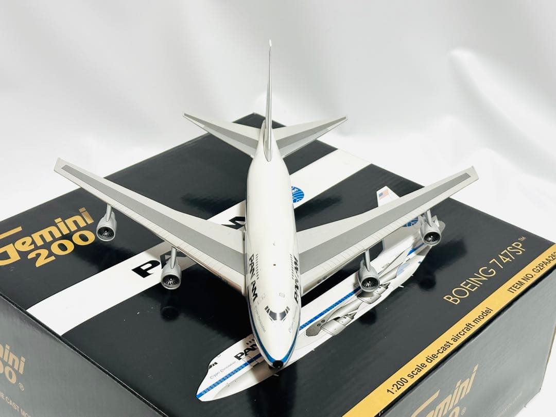 航空機・ヘリコプター Gemini 1/200 PAN AM B747SP