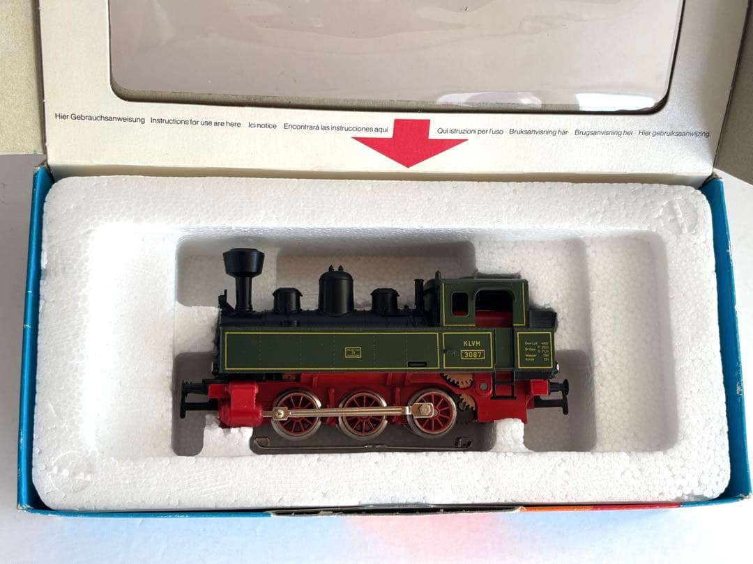 ヤマメ275chan　メルクリン　3087 蒸気機関&BR141 E41