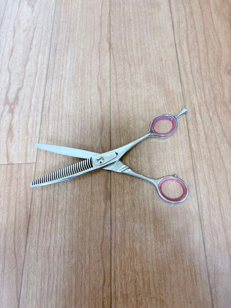 ステンレス製 スキバサミ 細目