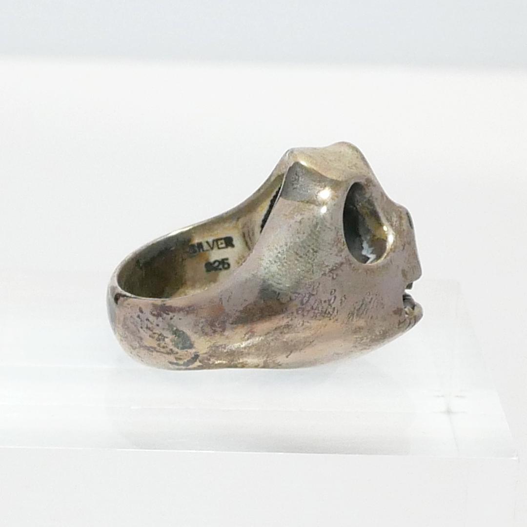 「ナイトメア・ビフォア・クリスマス」ＪＡＰ工房製シルバーリング　Troubled