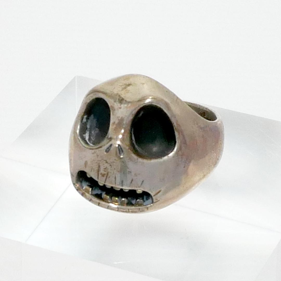 「ナイトメア・ビフォア・クリスマス」ＪＡＰ工房製シルバーリング　Troubled