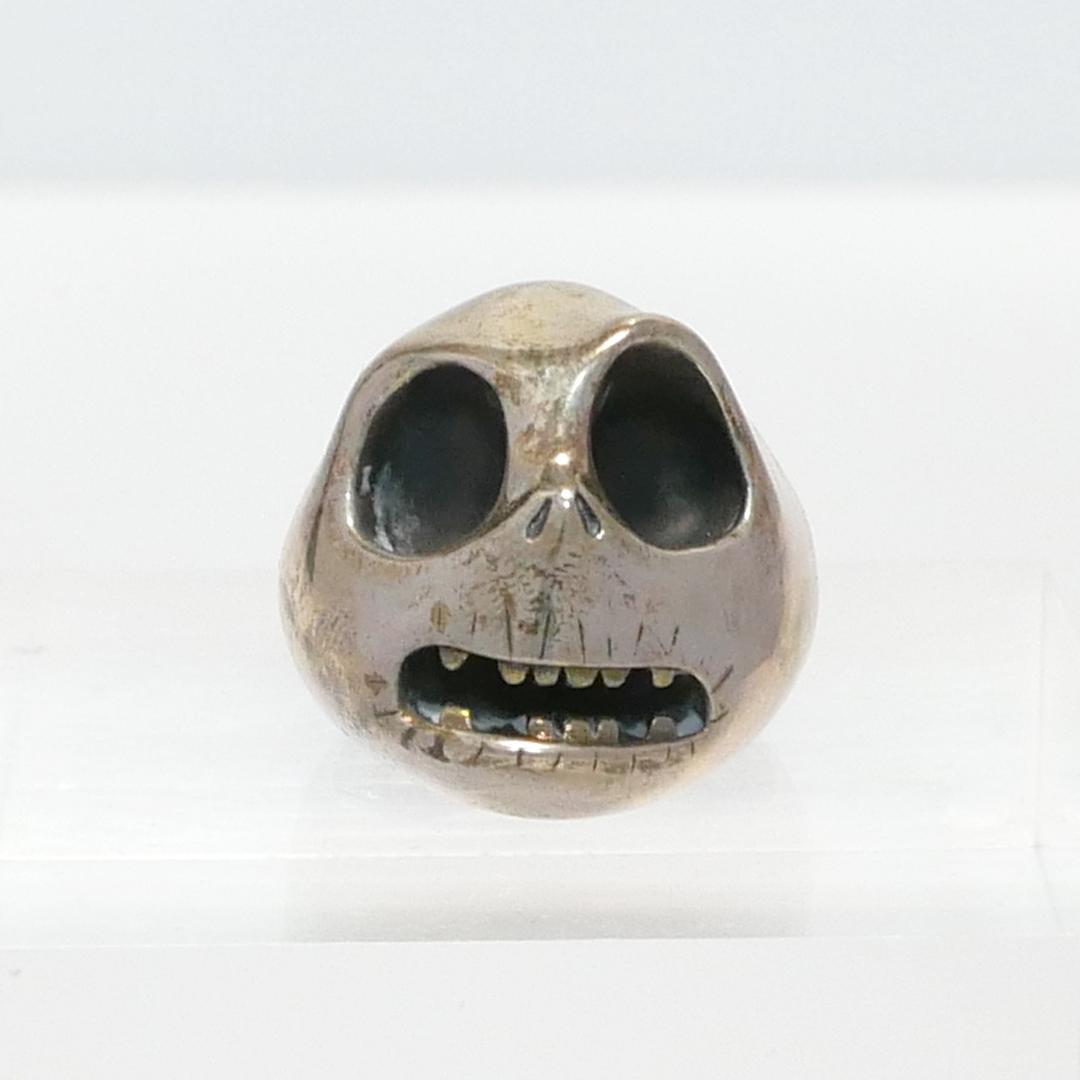 「ナイトメア・ビフォア・クリスマス」ＪＡＰ工房製シルバーリング　Troubled