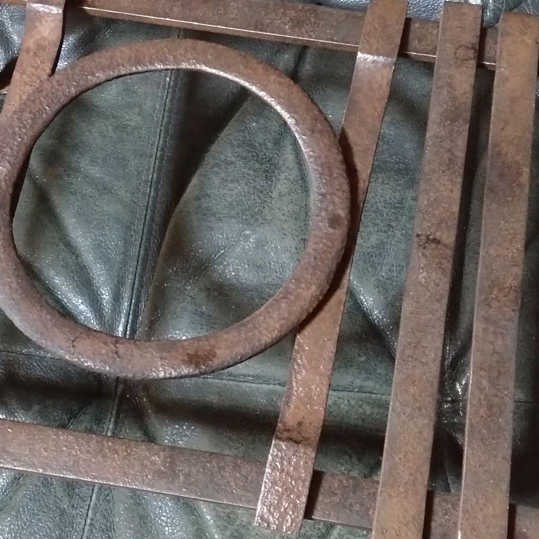 【ガタつきあり】　吉原型　五徳　大　長火鉢用　レトロ