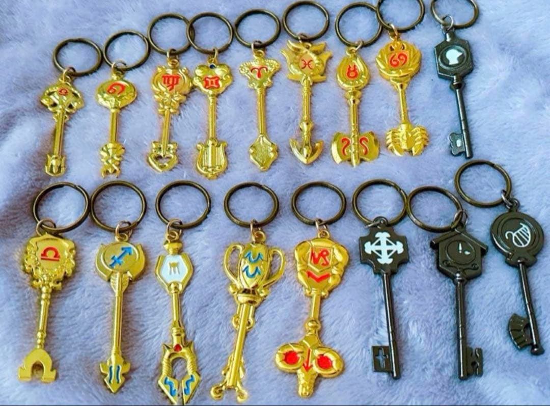 フェアリーテイル ルーシィ 精霊の鍵 全種セット キーホルダー コスプレ