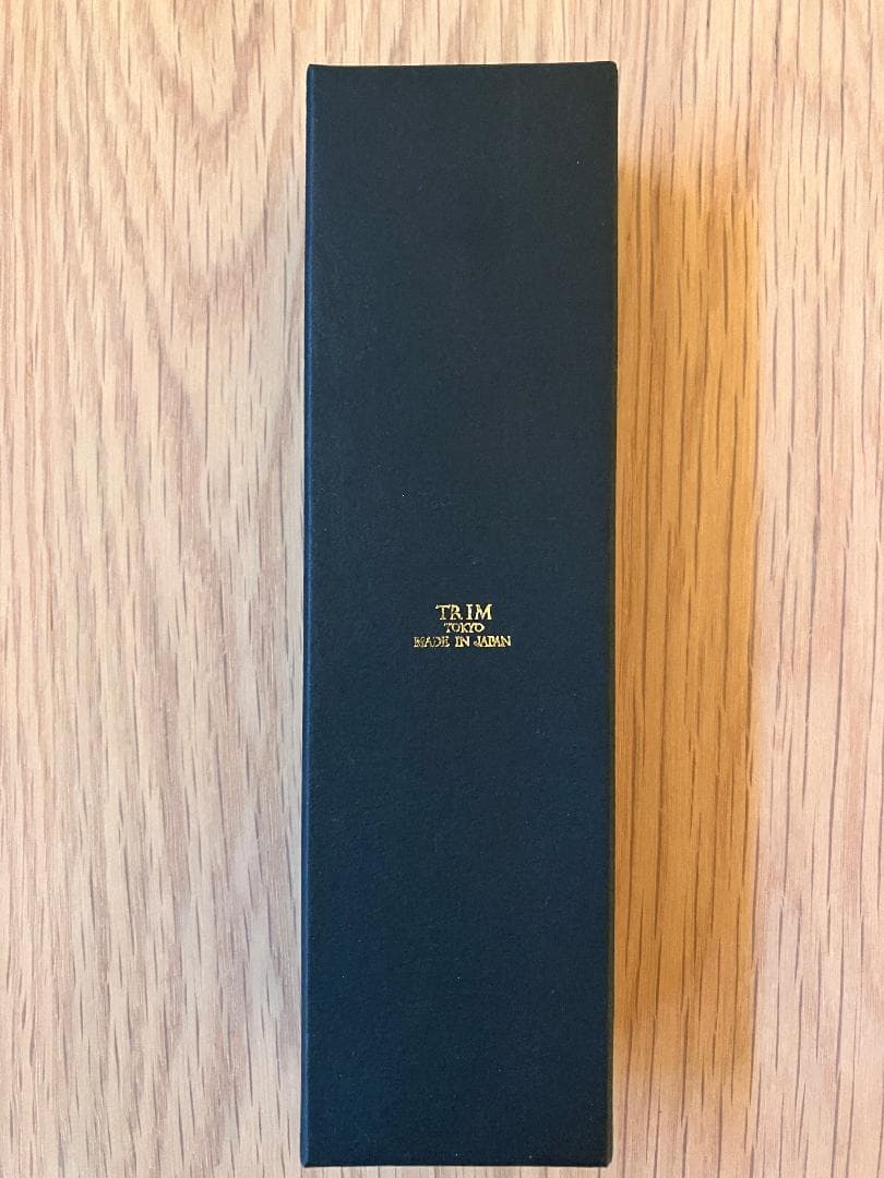 TRIM コードバン 1本挿し ペンケース 肉盛りタイプ チョコ
