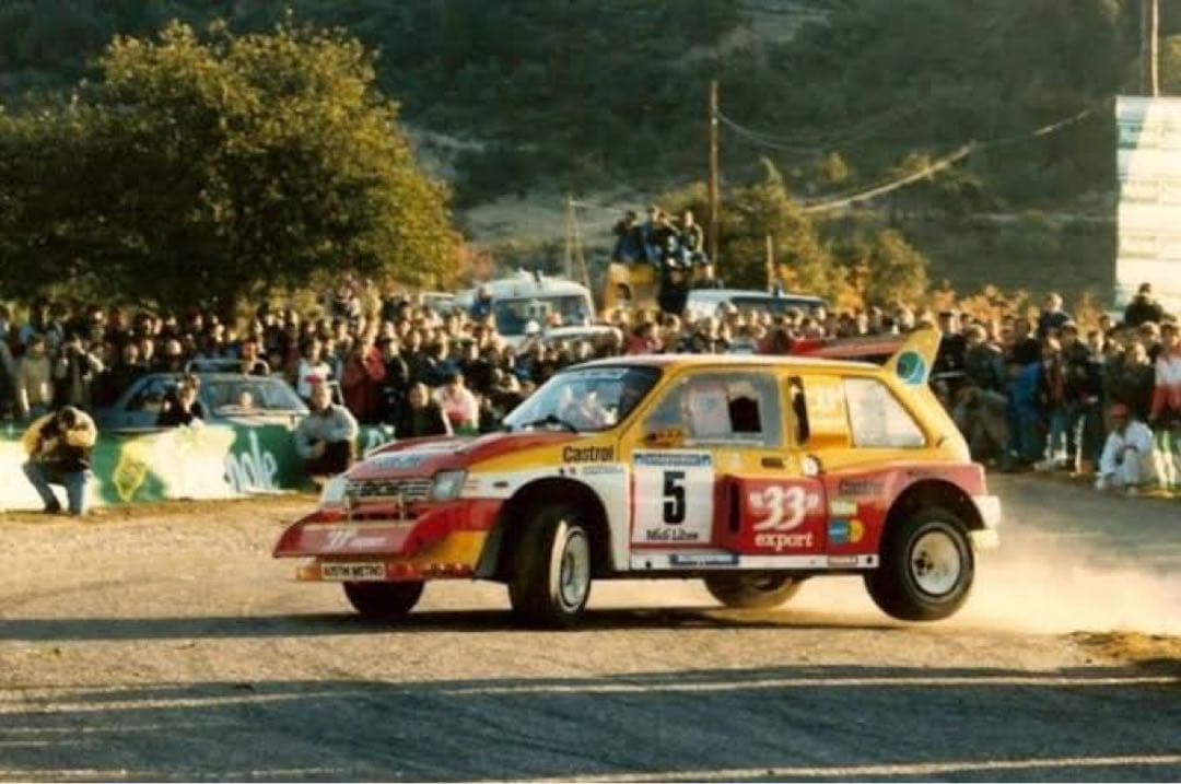 1/18 SUNSTAR MG メトロ 6R4 1986 \"33 export\"