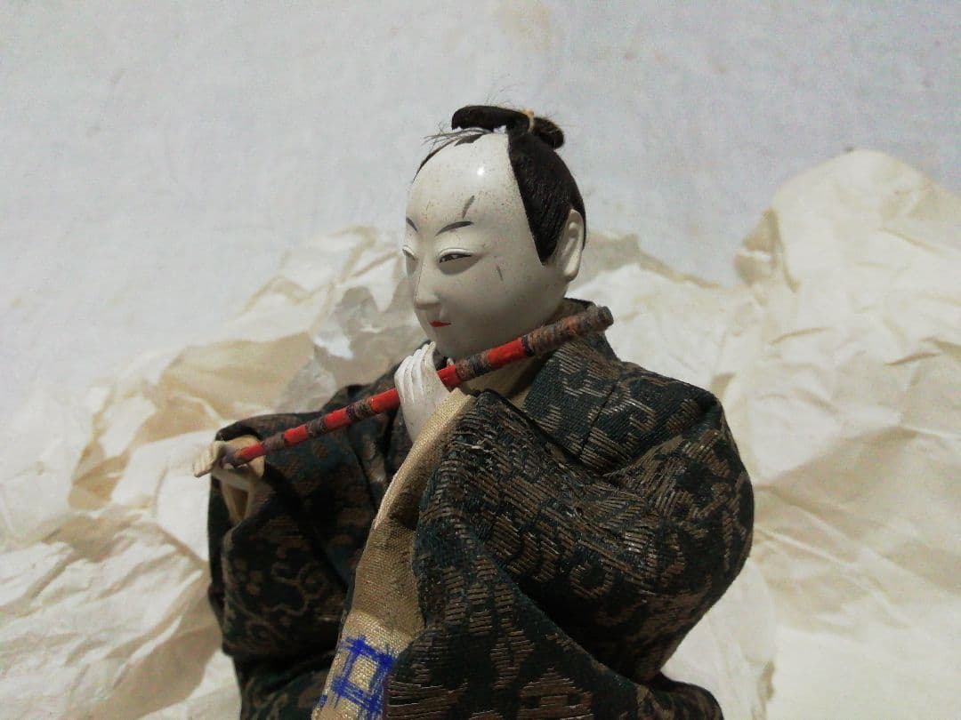 ♪享保雛　笛吹く人