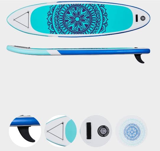 パドルボード SUP10.8Ft インフレータブル 1年保証付き