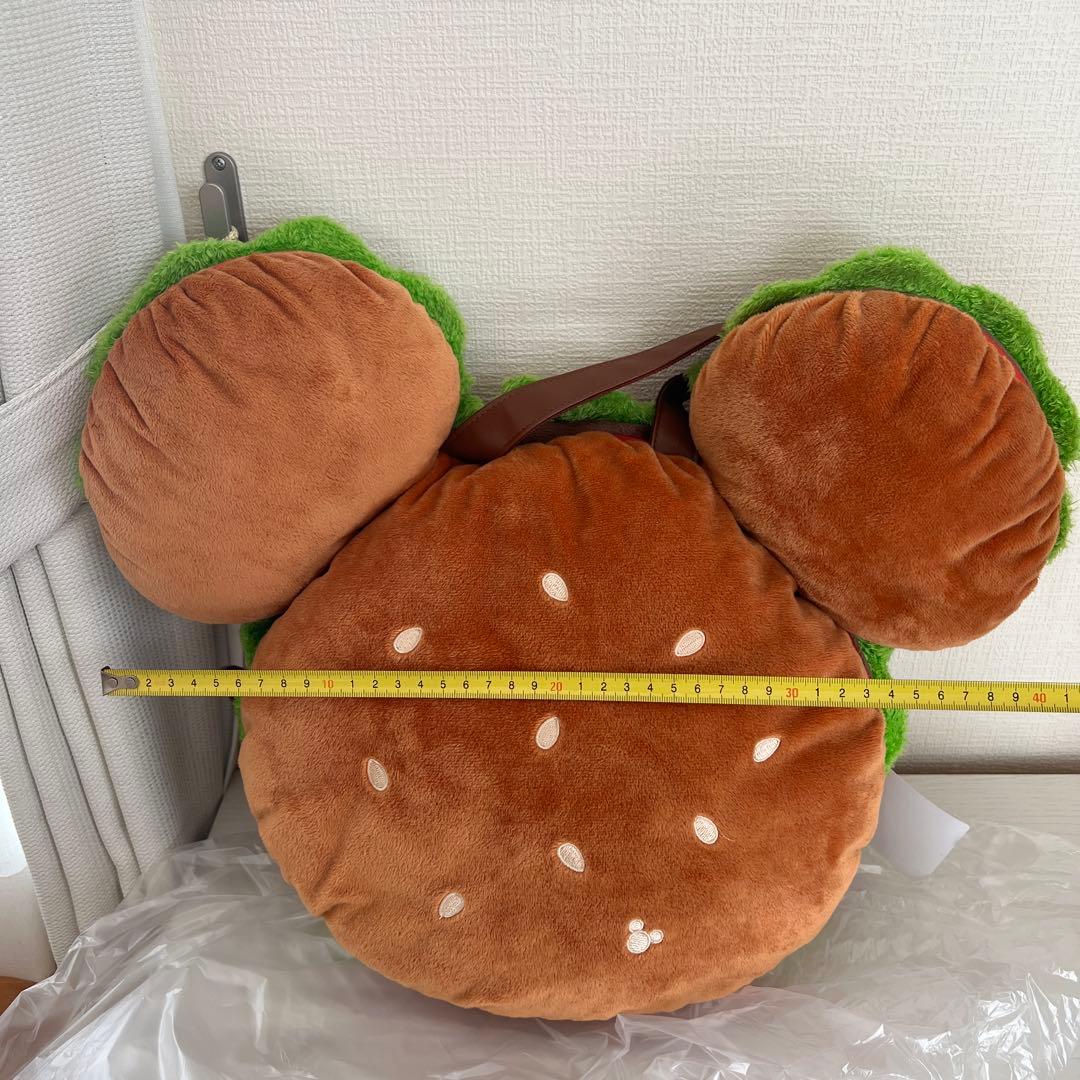 タグ付き★新品未使用　ミッキー ハンバーガー ショルダー バッグ リュック