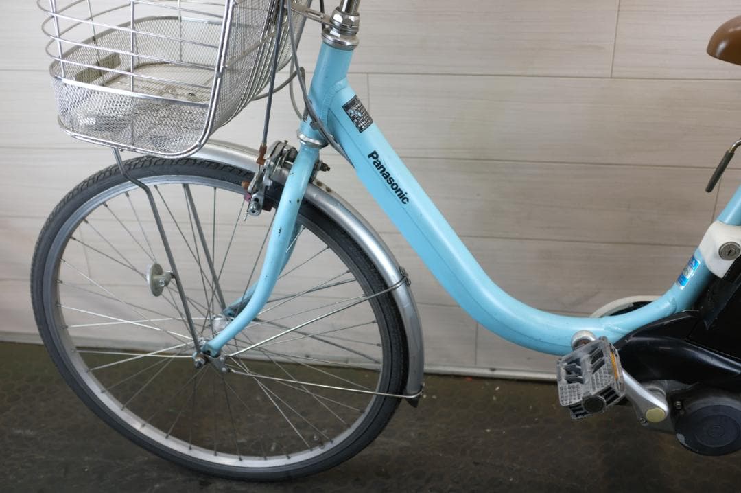 パナソニック　電動アシスト自転車　24インチ　３段　本体　バッテリーと充電器なし
