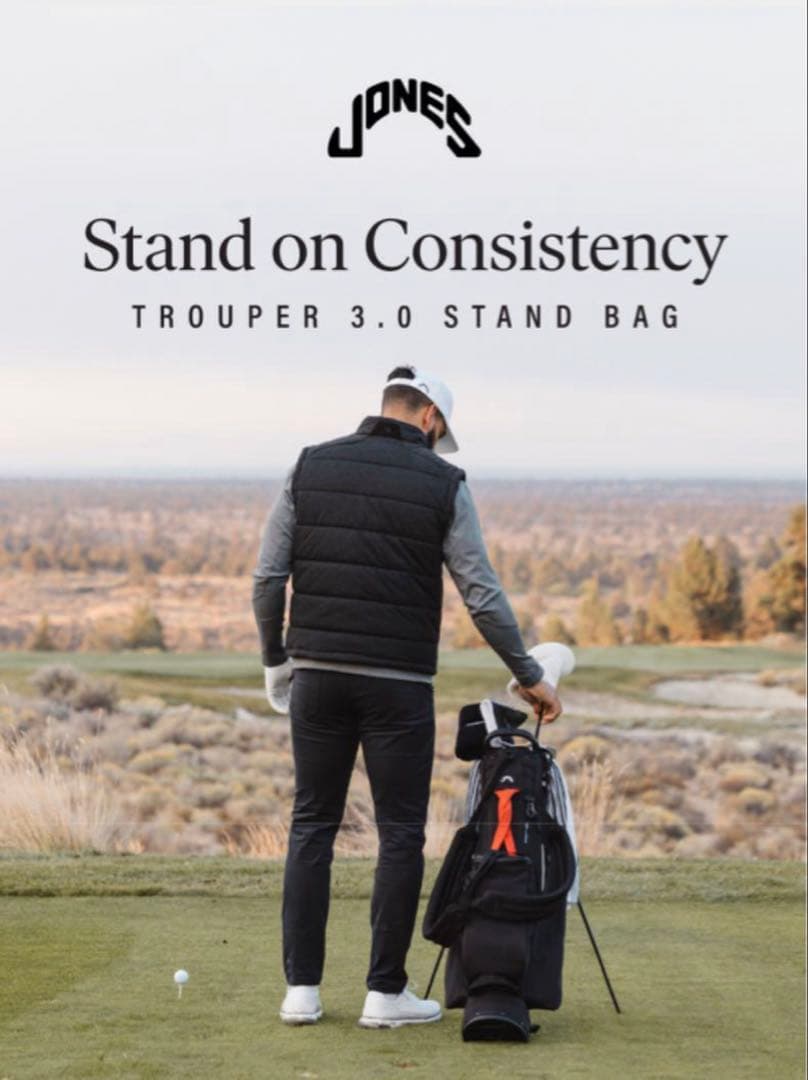 JONES 大人気スタンドゴルフバッグ　新品未使用品