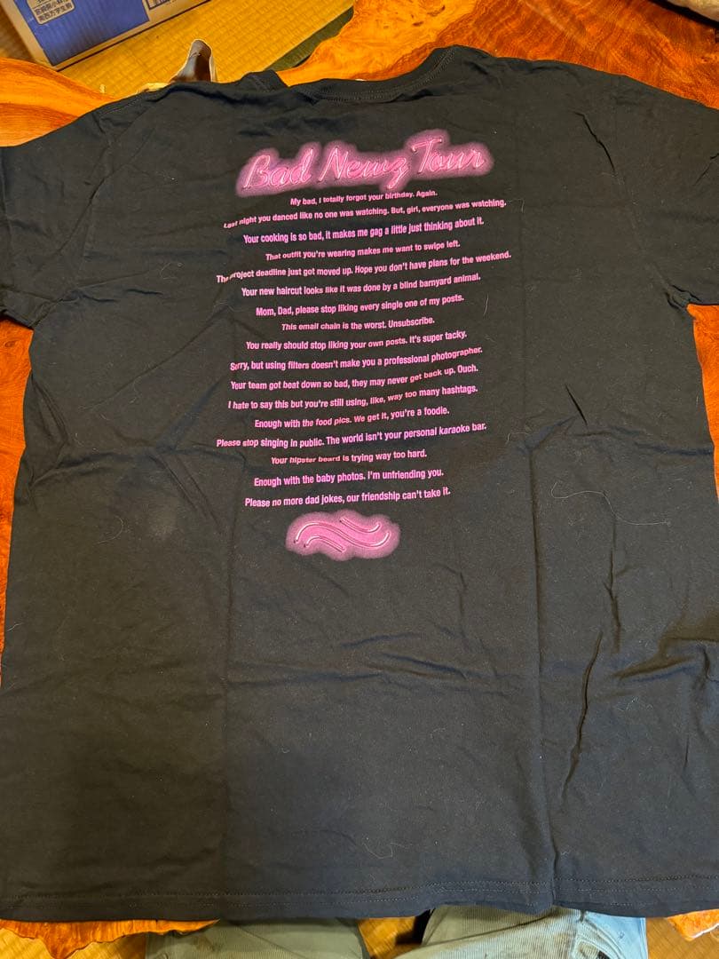 BOYZ Ⅱ MEN黒ボディバンTビッグシルエットXXL美品