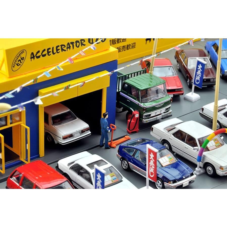 トミカラマ ヴィンテージ 04c 中古車店 アクセル426