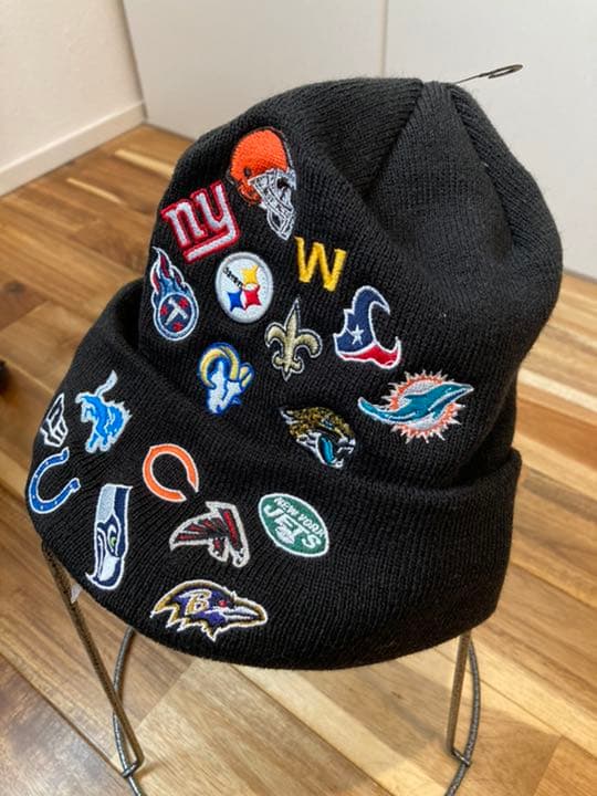 国内皆無　NFL 32チームニット帽