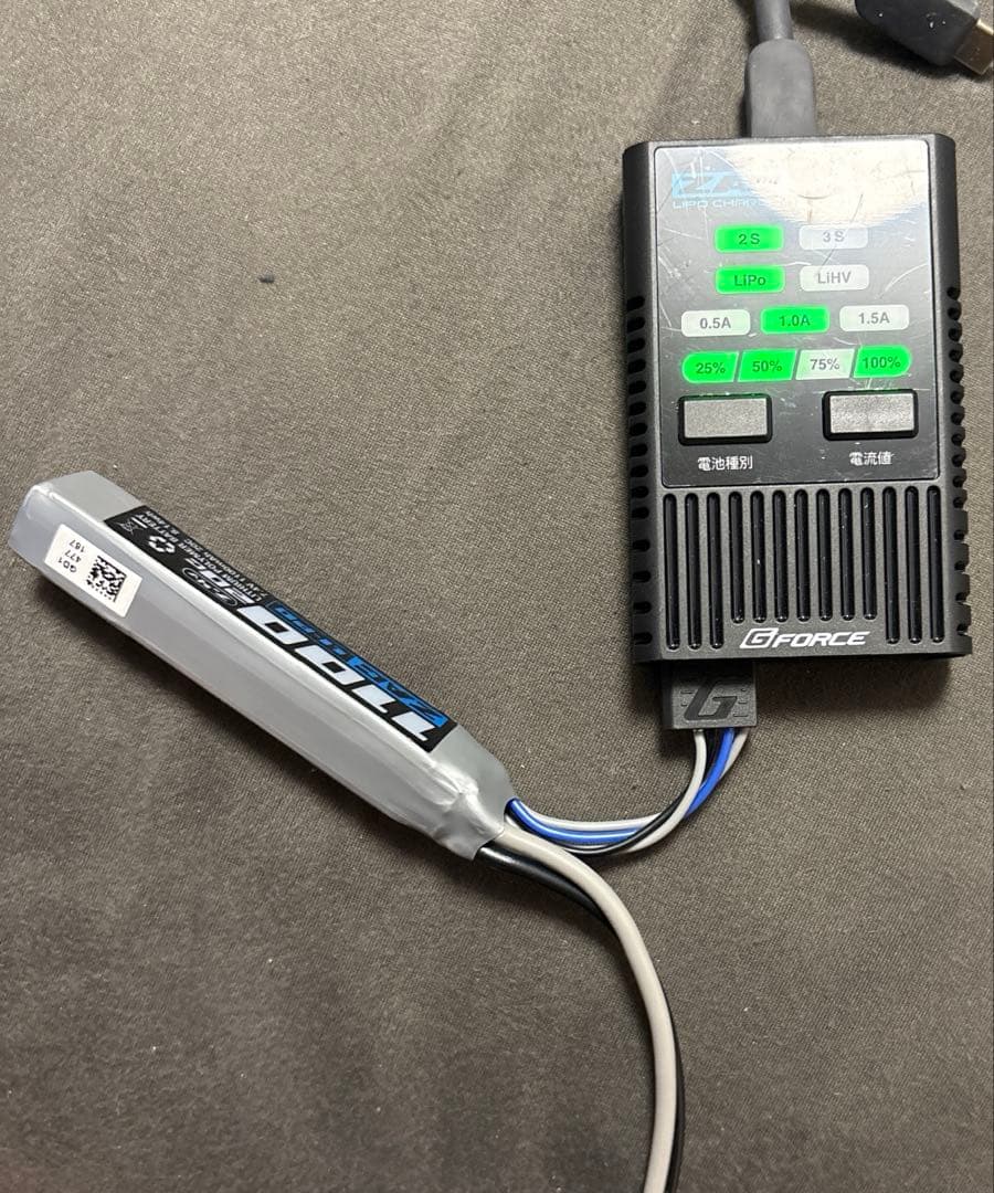 【りょすけ】ジーフォース ZAC Lipo充電セット/laylaxリポ