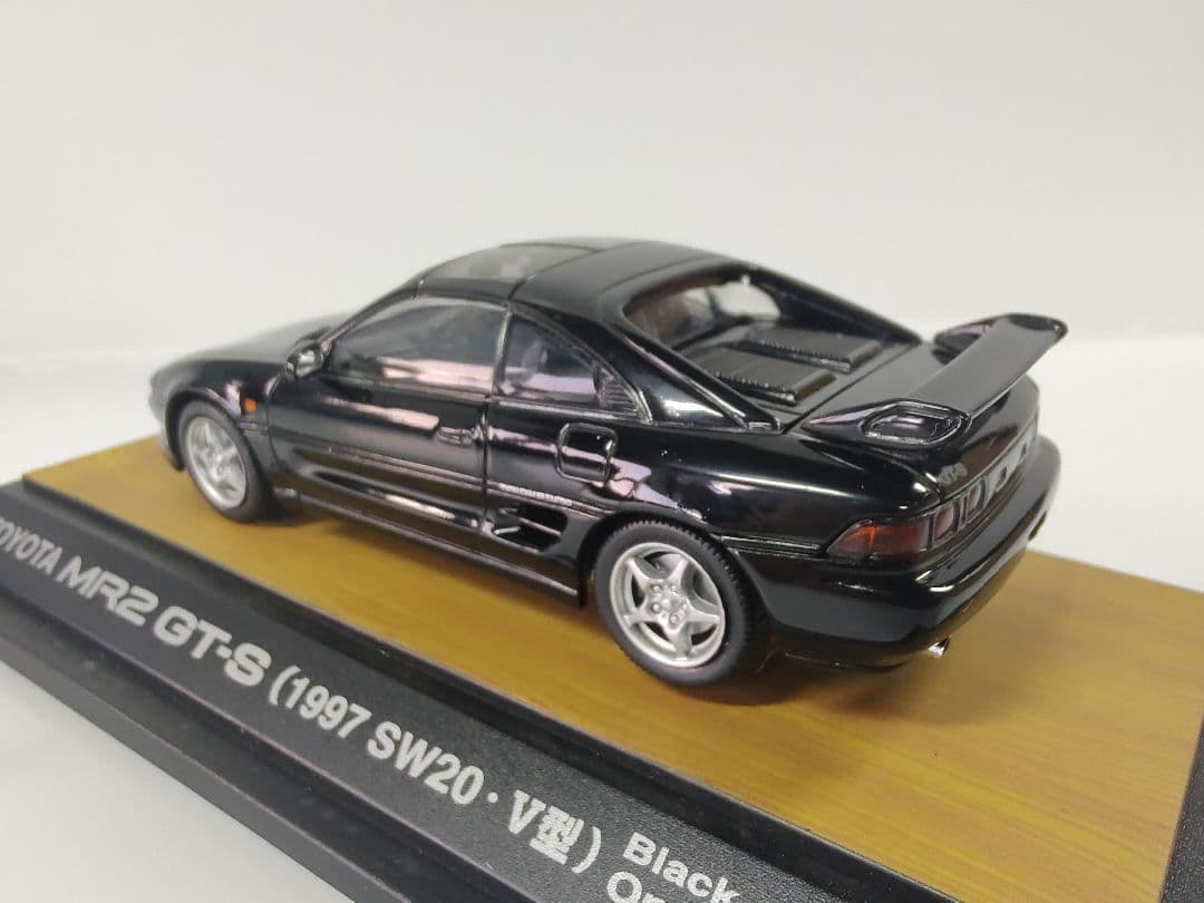 トサ MR2 GT-S (1997 SW20) ブラック 1/43 ミニカー